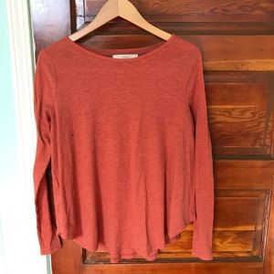 Loft maternity long sleeve top